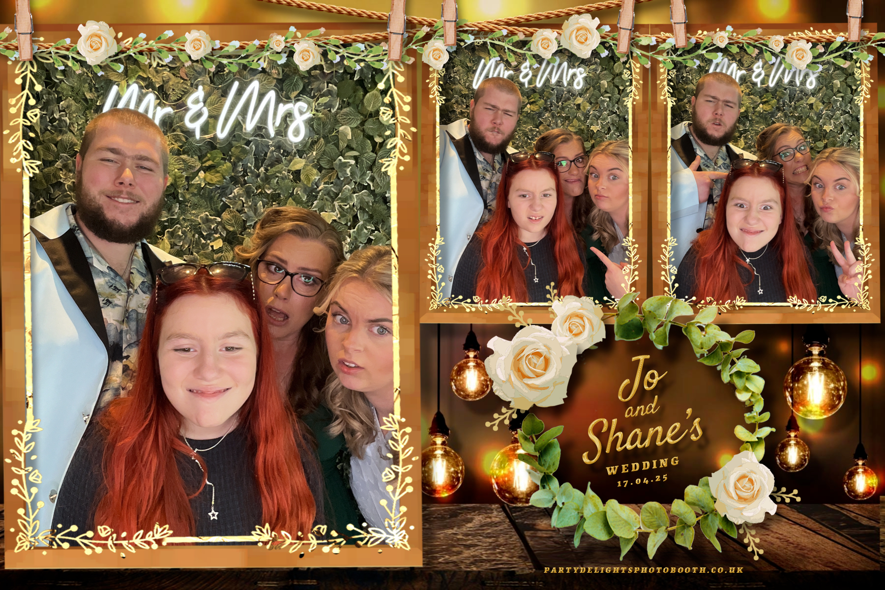 Joanne and Shane’s Wedding | View more photos from the event at gallery.partydelightsphotobooth.co.uk/u/PartyDelightsPhotoBooth/Joanne-and-Shane’s-Wedding