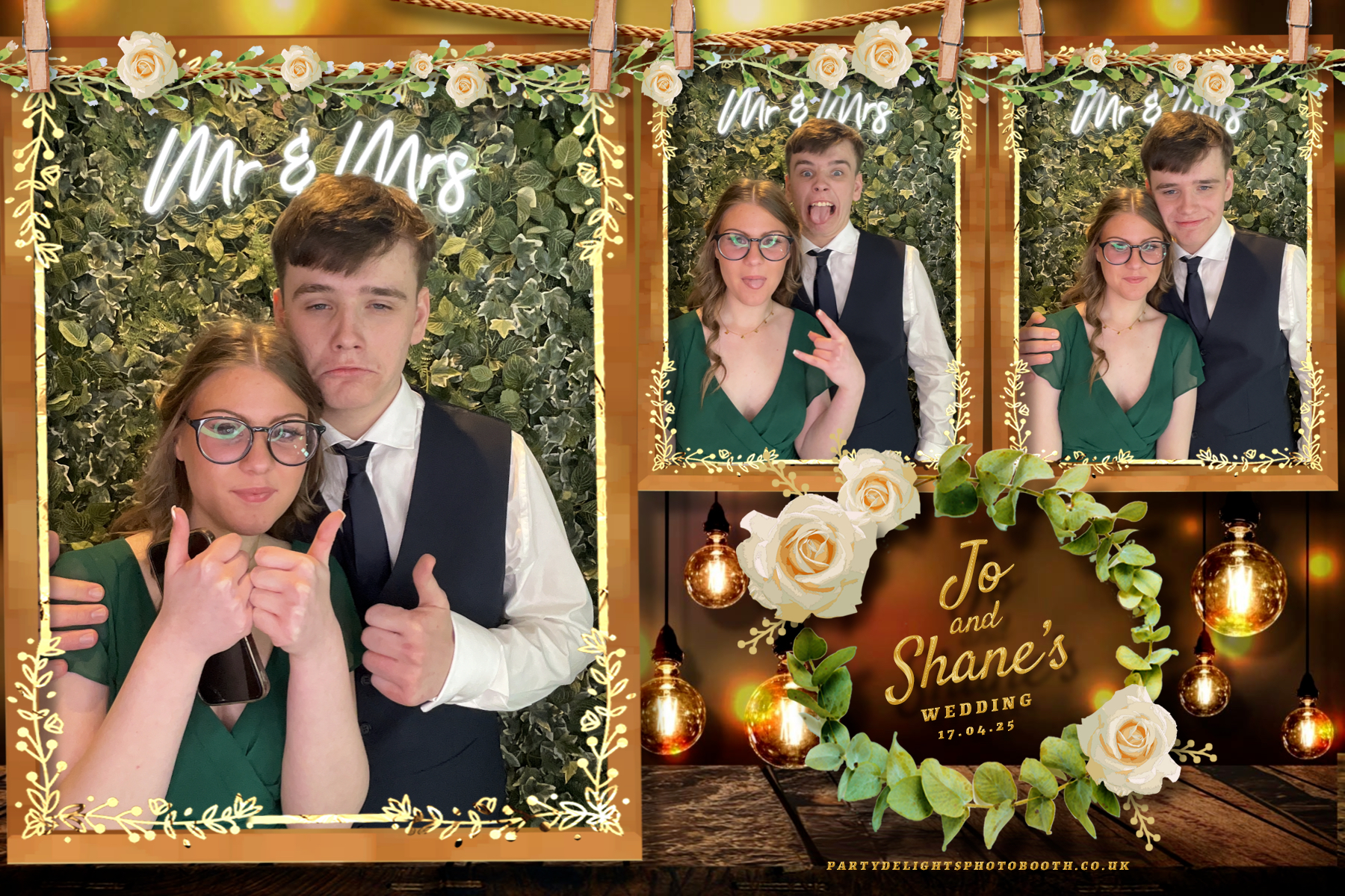 Joanne and Shane’s Wedding | View more photos from the event at gallery.partydelightsphotobooth.co.uk/u/PartyDelightsPhotoBooth/Joanne-and-Shane’s-Wedding