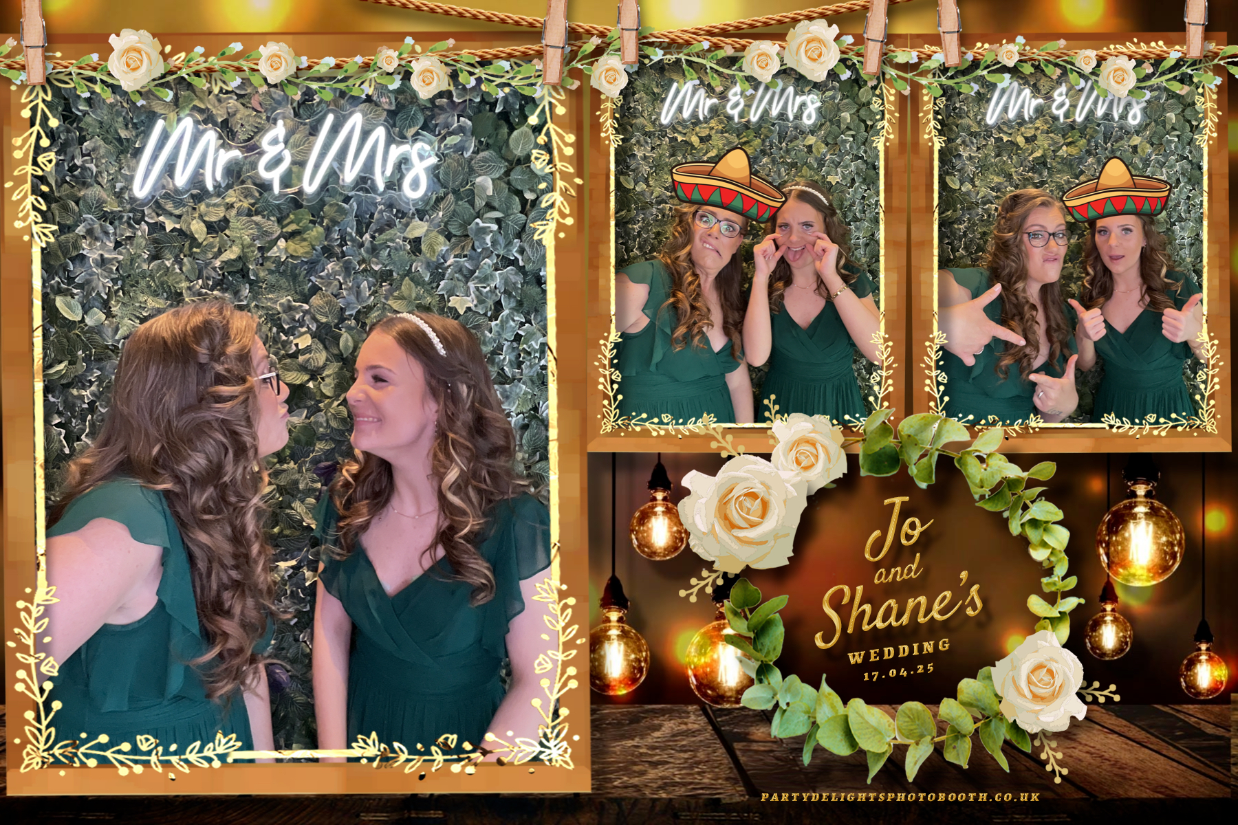 Joanne and Shane’s Wedding | View more photos from the event at gallery.partydelightsphotobooth.co.uk/u/PartyDelightsPhotoBooth/Joanne-and-Shane’s-Wedding