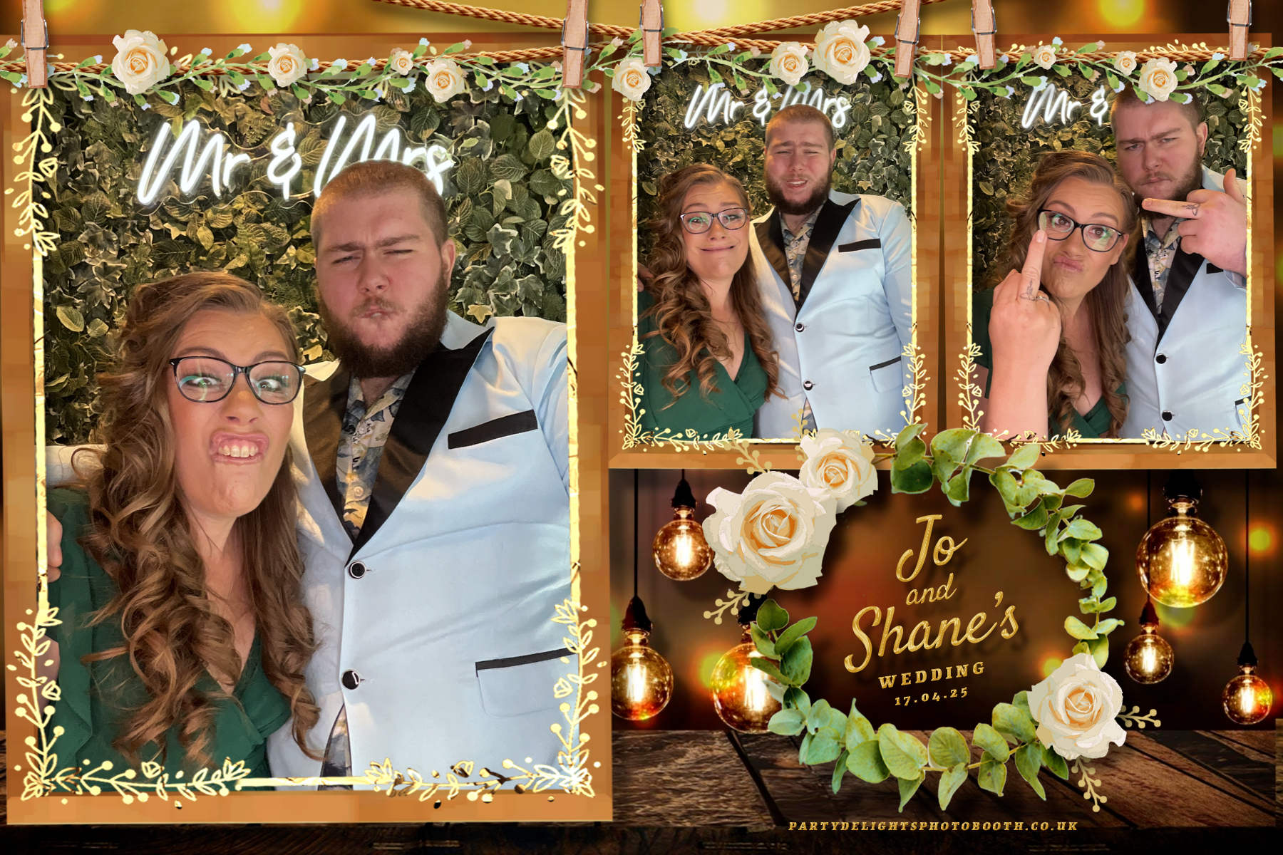 Joanne and Shane’s Wedding | View more photos from the event at gallery.partydelightsphotobooth.co.uk/u/PartyDelightsPhotoBooth/Joanne-and-Shane’s-Wedding
