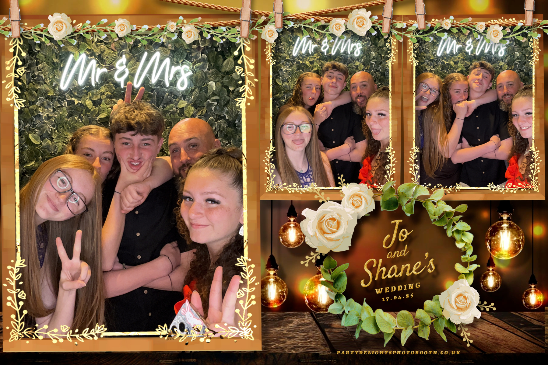 Joanne and Shane’s Wedding | View more photos from the event at gallery.partydelightsphotobooth.co.uk/u/PartyDelightsPhotoBooth/Joanne-and-Shane’s-Wedding