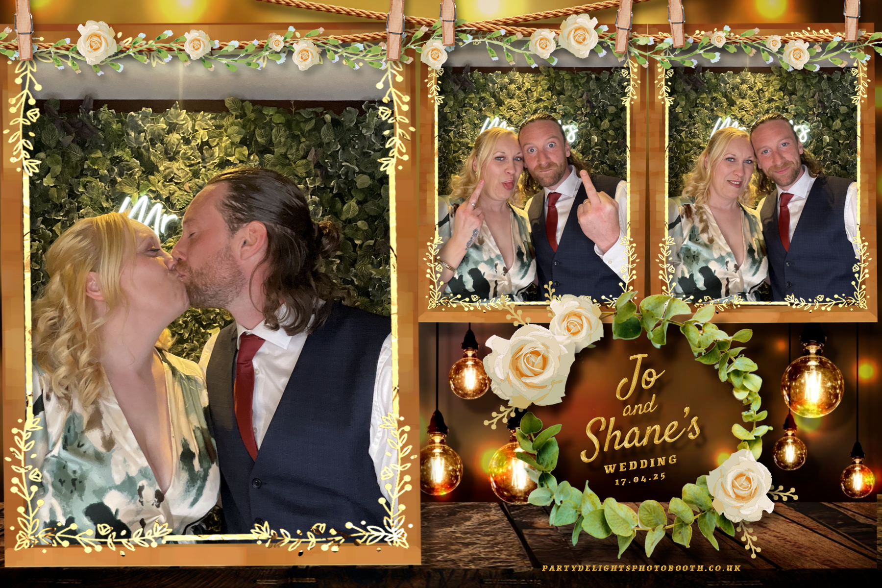Joanne and Shane’s Wedding | View more photos from the event at gallery.partydelightsphotobooth.co.uk/u/PartyDelightsPhotoBooth/Joanne-and-Shane’s-Wedding