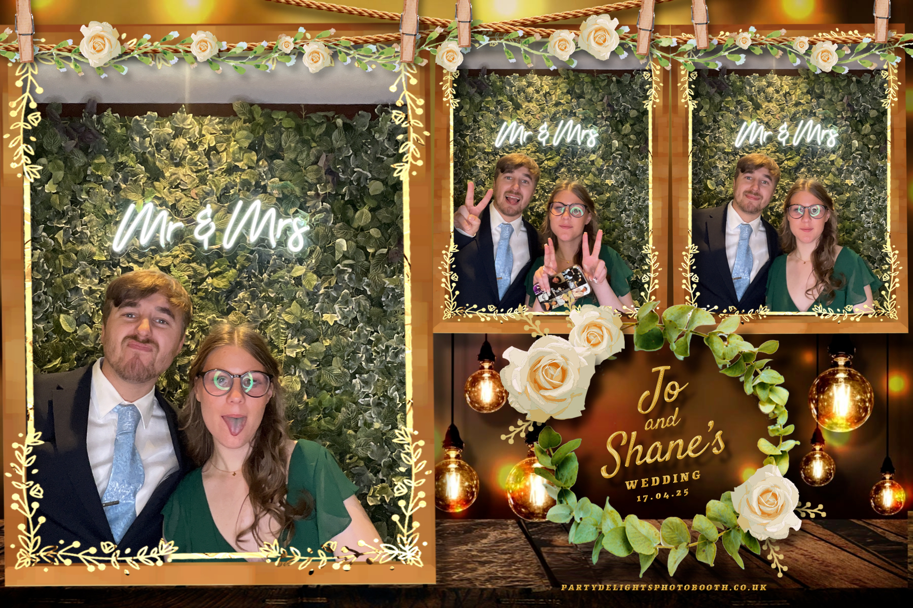 Joanne and Shane’s Wedding | View more photos from the event at gallery.partydelightsphotobooth.co.uk/u/PartyDelightsPhotoBooth/Joanne-and-Shane’s-Wedding