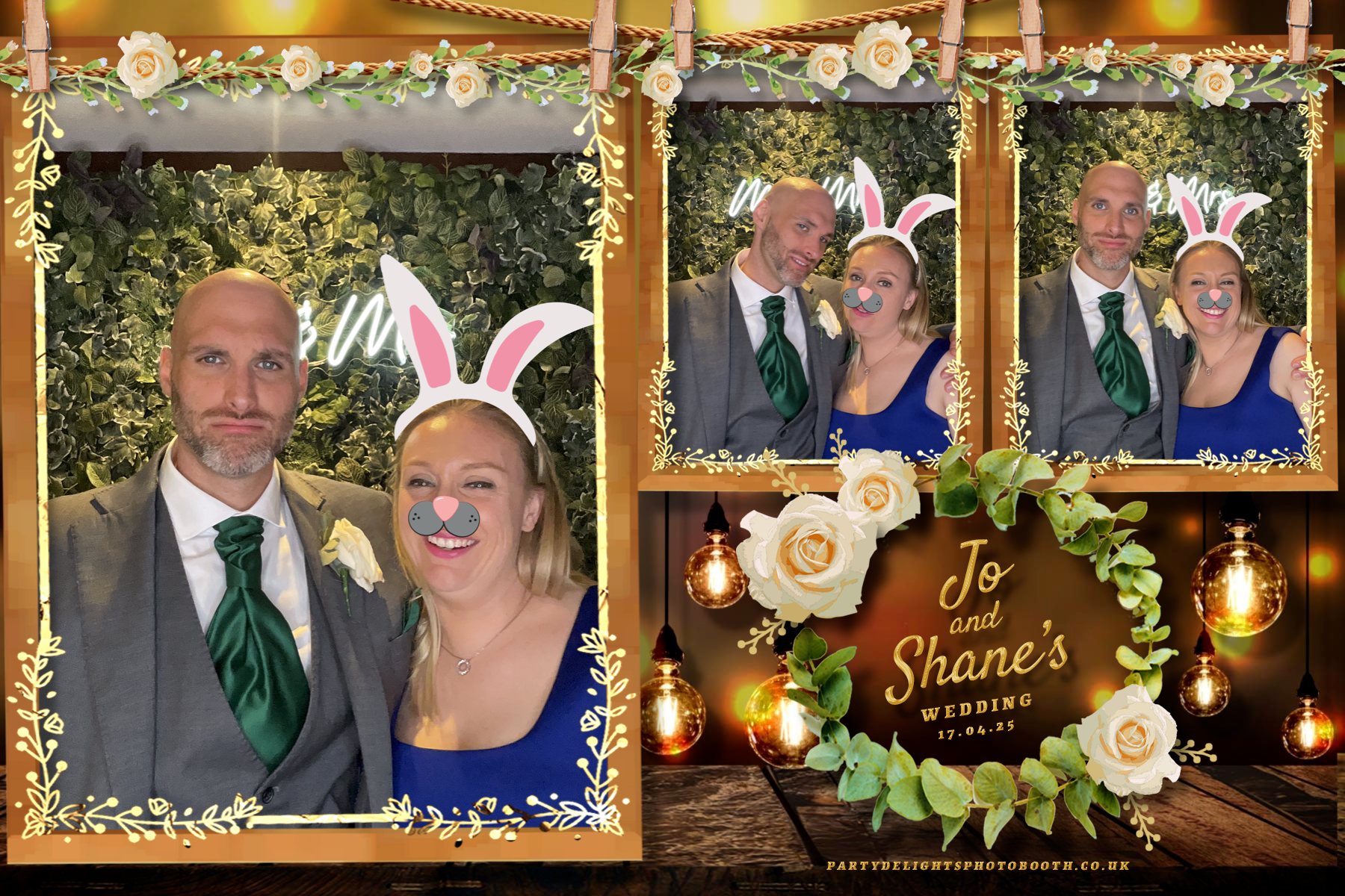 Joanne and Shane’s Wedding | View more photos from the event at gallery.partydelightsphotobooth.co.uk/u/PartyDelightsPhotoBooth/Joanne-and-Shane’s-Wedding