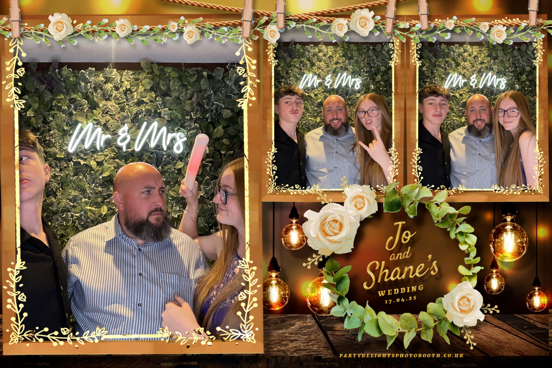 Joanne and Shane’s Wedding | View more photos from the event at gallery.partydelightsphotobooth.co.uk/u/PartyDelightsPhotoBooth/Joanne-and-Shane’s-Wedding