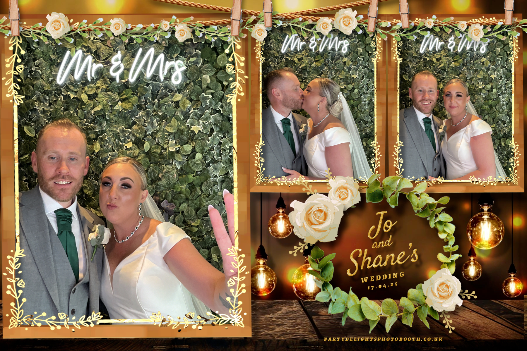 Joanne and Shane’s Wedding | View more photos from the event at gallery.partydelightsphotobooth.co.uk/u/PartyDelightsPhotoBooth/Joanne-and-Shane’s-Wedding
