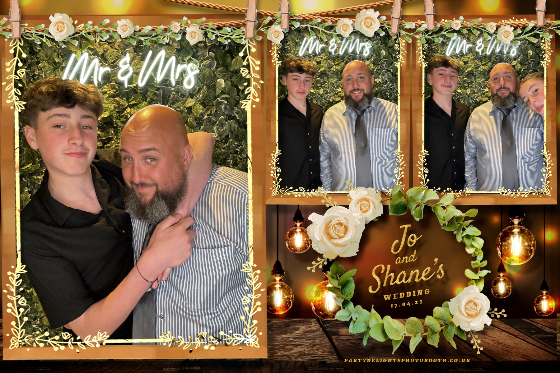 Joanne and Shane’s Wedding | View more photos from the event at gallery.partydelightsphotobooth.co.uk/u/PartyDelightsPhotoBooth/Joanne-and-Shane’s-Wedding