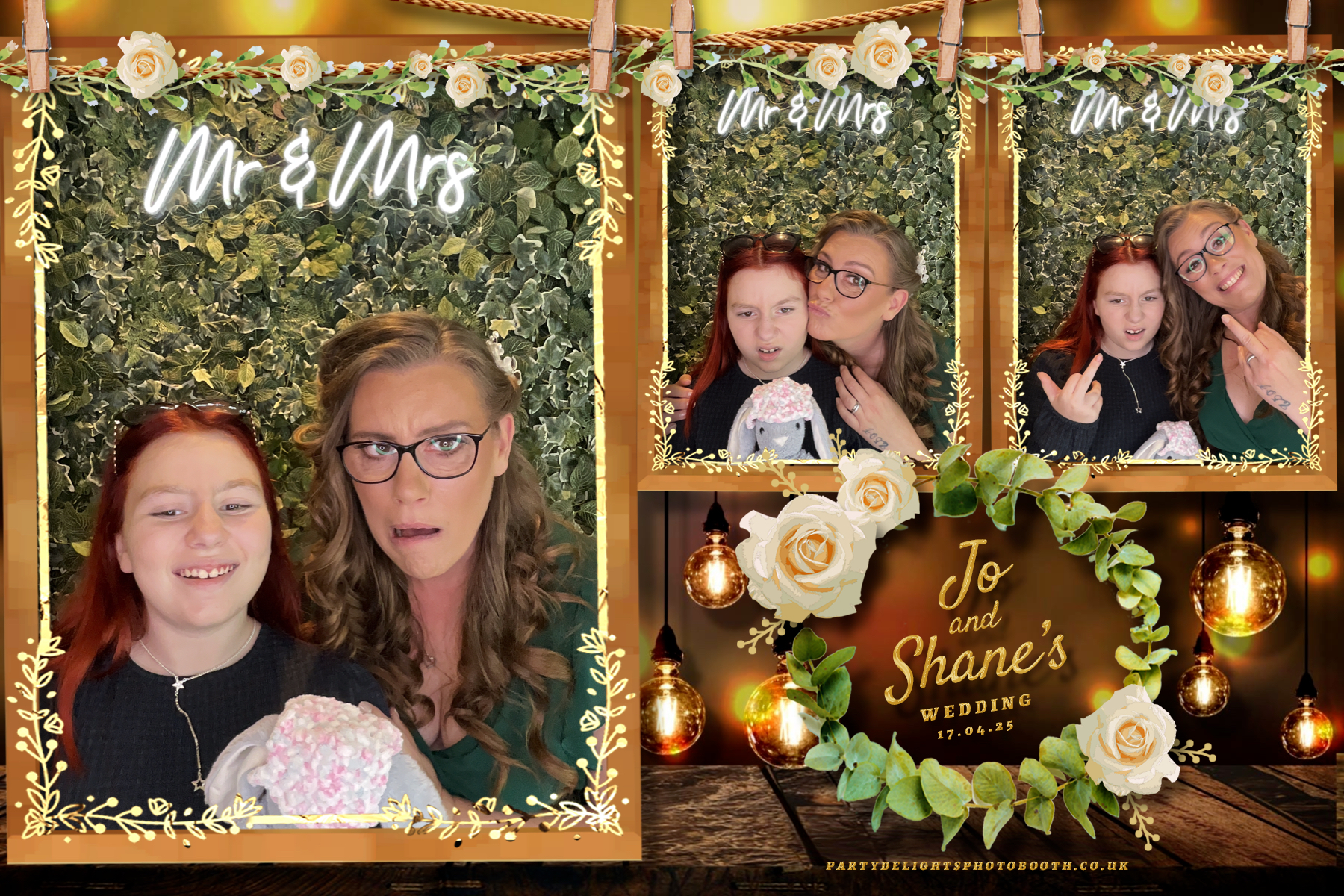 Joanne and Shane’s Wedding | View more photos from the event at gallery.partydelightsphotobooth.co.uk/u/PartyDelightsPhotoBooth/Joanne-and-Shane’s-Wedding
