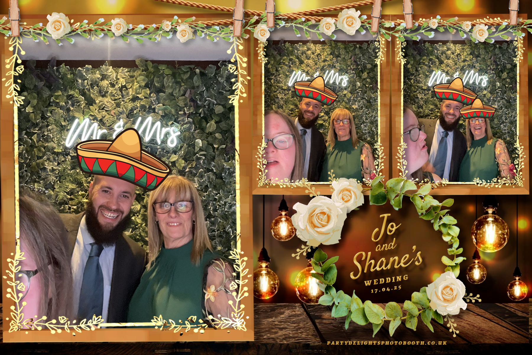 Joanne and Shane’s Wedding | View more photos from the event at gallery.partydelightsphotobooth.co.uk/u/PartyDelightsPhotoBooth/Joanne-and-Shane’s-Wedding