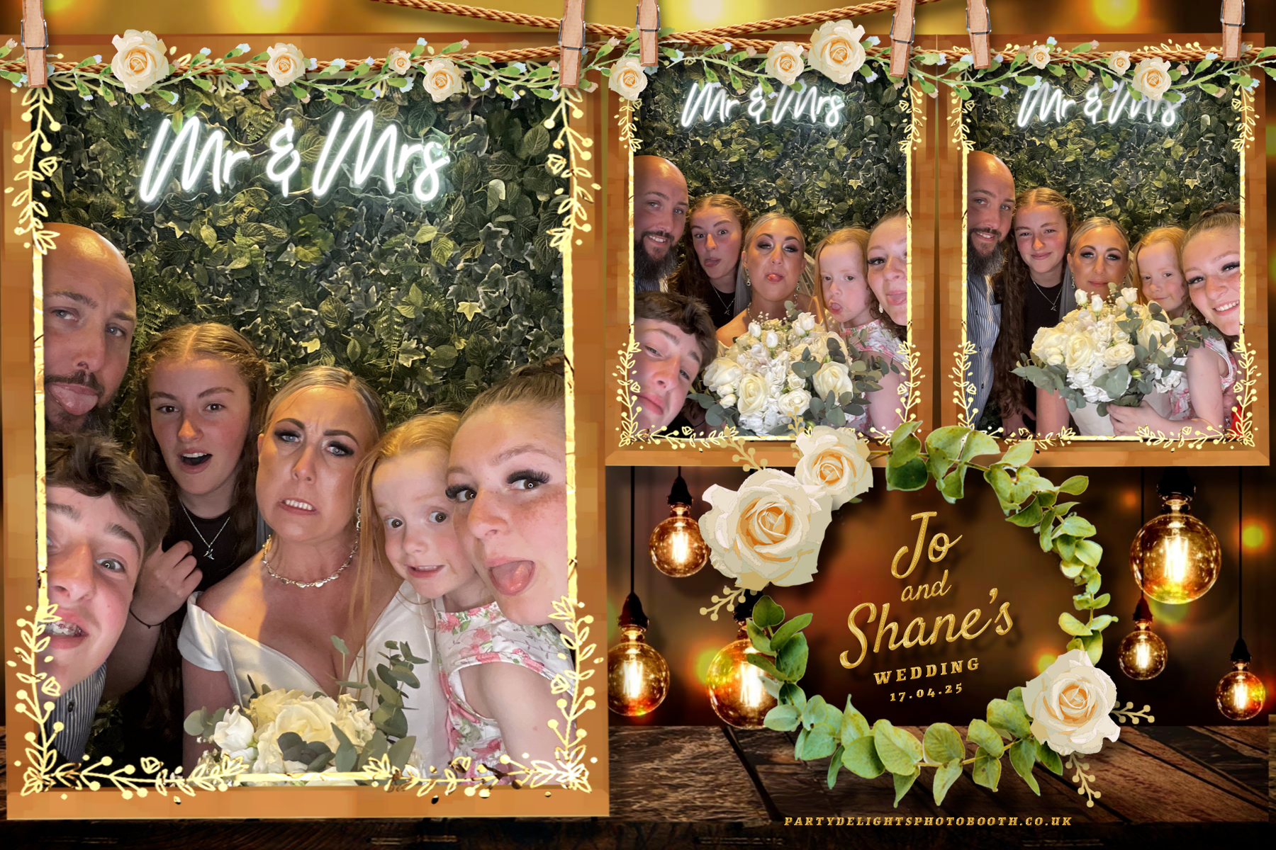 Joanne and Shane’s Wedding | View more photos from the event at gallery.partydelightsphotobooth.co.uk/u/PartyDelightsPhotoBooth/Joanne-and-Shane’s-Wedding