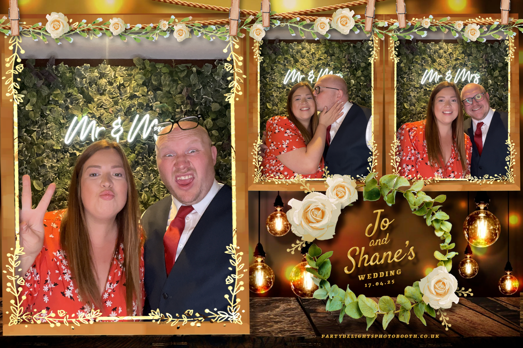 Joanne and Shane’s Wedding | View more photos from the event at gallery.partydelightsphotobooth.co.uk/u/PartyDelightsPhotoBooth/Joanne-and-Shane’s-Wedding