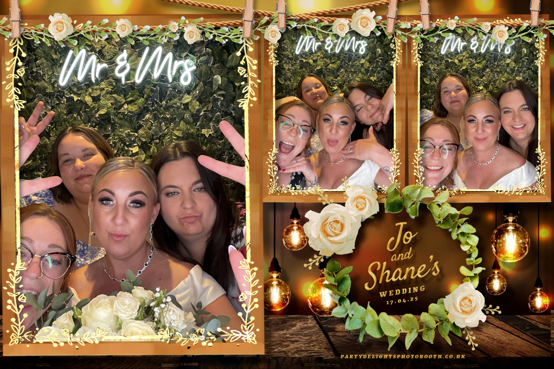 Joanne and Shane’s Wedding | View more photos from the event at gallery.partydelightsphotobooth.co.uk/u/PartyDelightsPhotoBooth/Joanne-and-Shane’s-Wedding