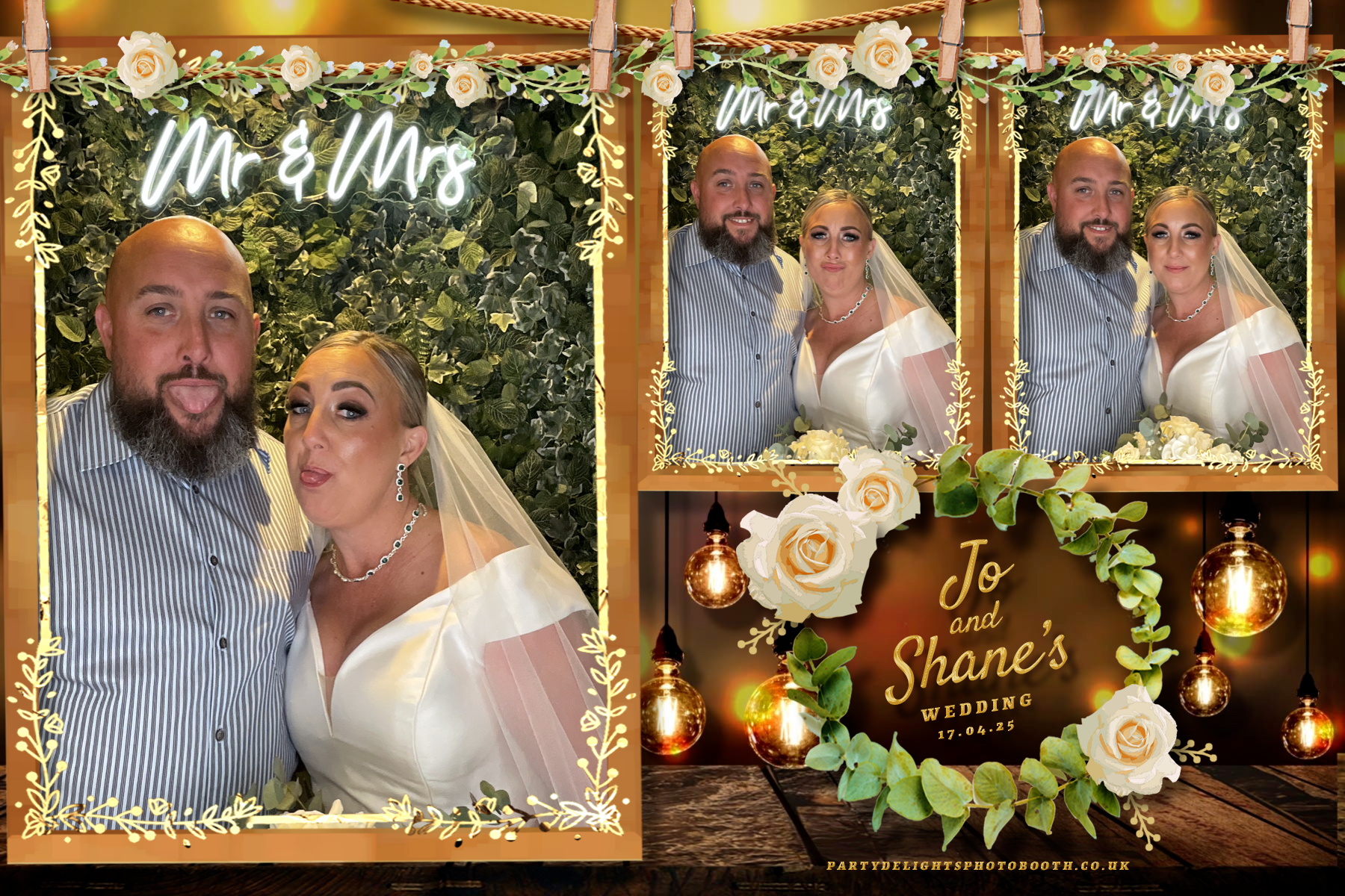 Joanne and Shane’s Wedding | View more photos from the event at gallery.partydelightsphotobooth.co.uk/u/PartyDelightsPhotoBooth/Joanne-and-Shane’s-Wedding