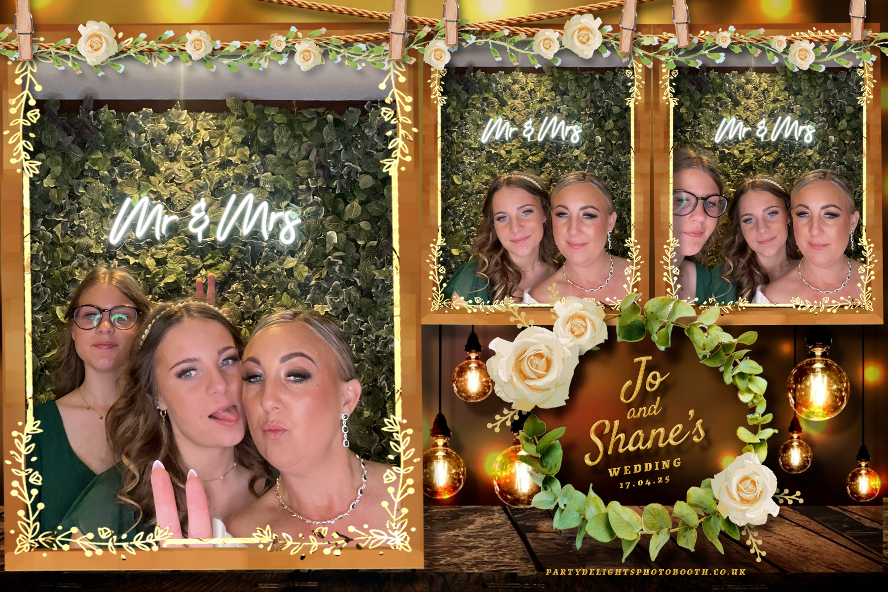 Joanne and Shane’s Wedding | View more photos from the event at gallery.partydelightsphotobooth.co.uk/u/PartyDelightsPhotoBooth/Joanne-and-Shane’s-Wedding