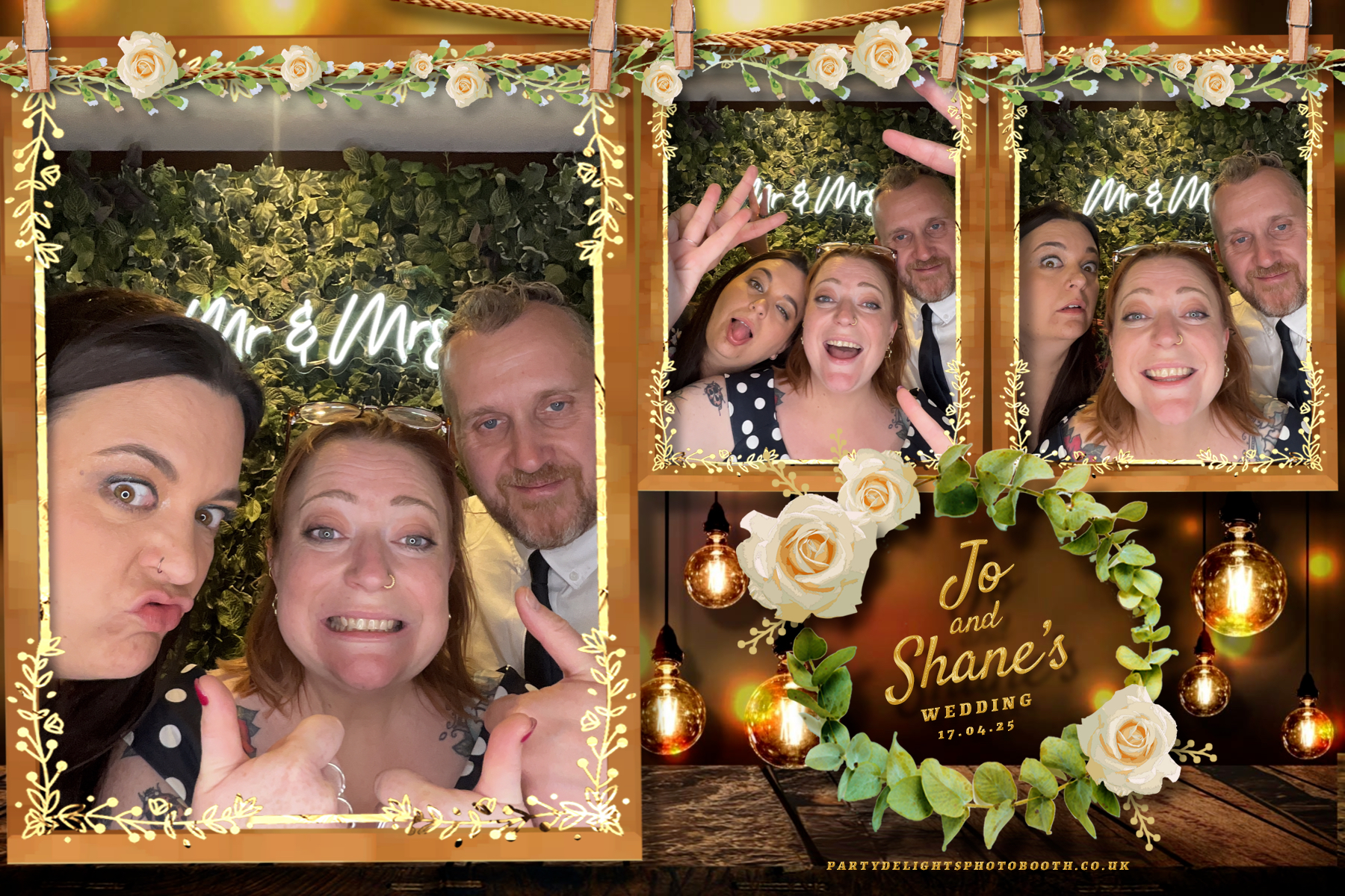 Joanne and Shane’s Wedding | View more photos from the event at gallery.partydelightsphotobooth.co.uk/u/PartyDelightsPhotoBooth/Joanne-and-Shane’s-Wedding