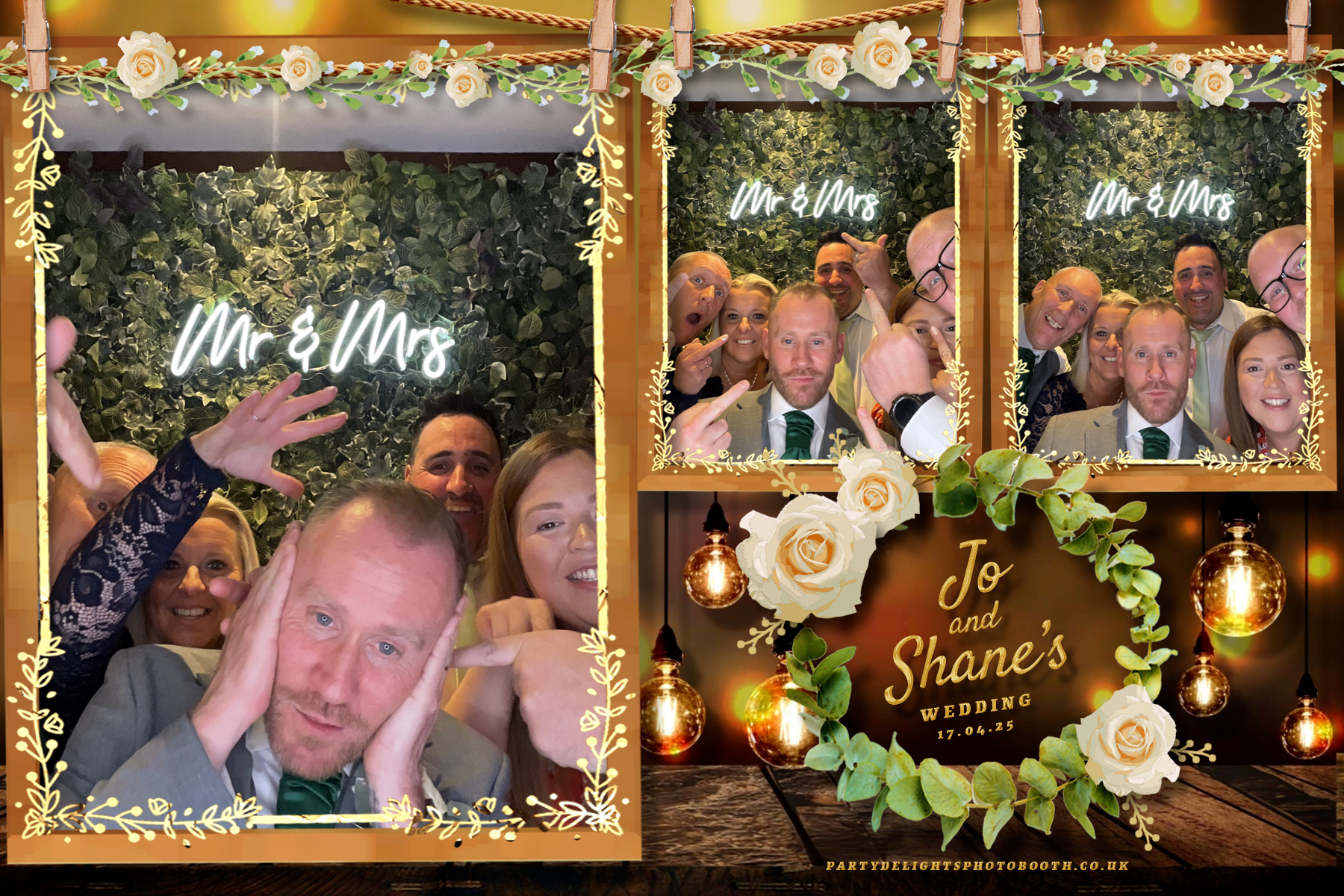 Joanne and Shane’s Wedding | View more photos from the event at gallery.partydelightsphotobooth.co.uk/u/PartyDelightsPhotoBooth/Joanne-and-Shane’s-Wedding