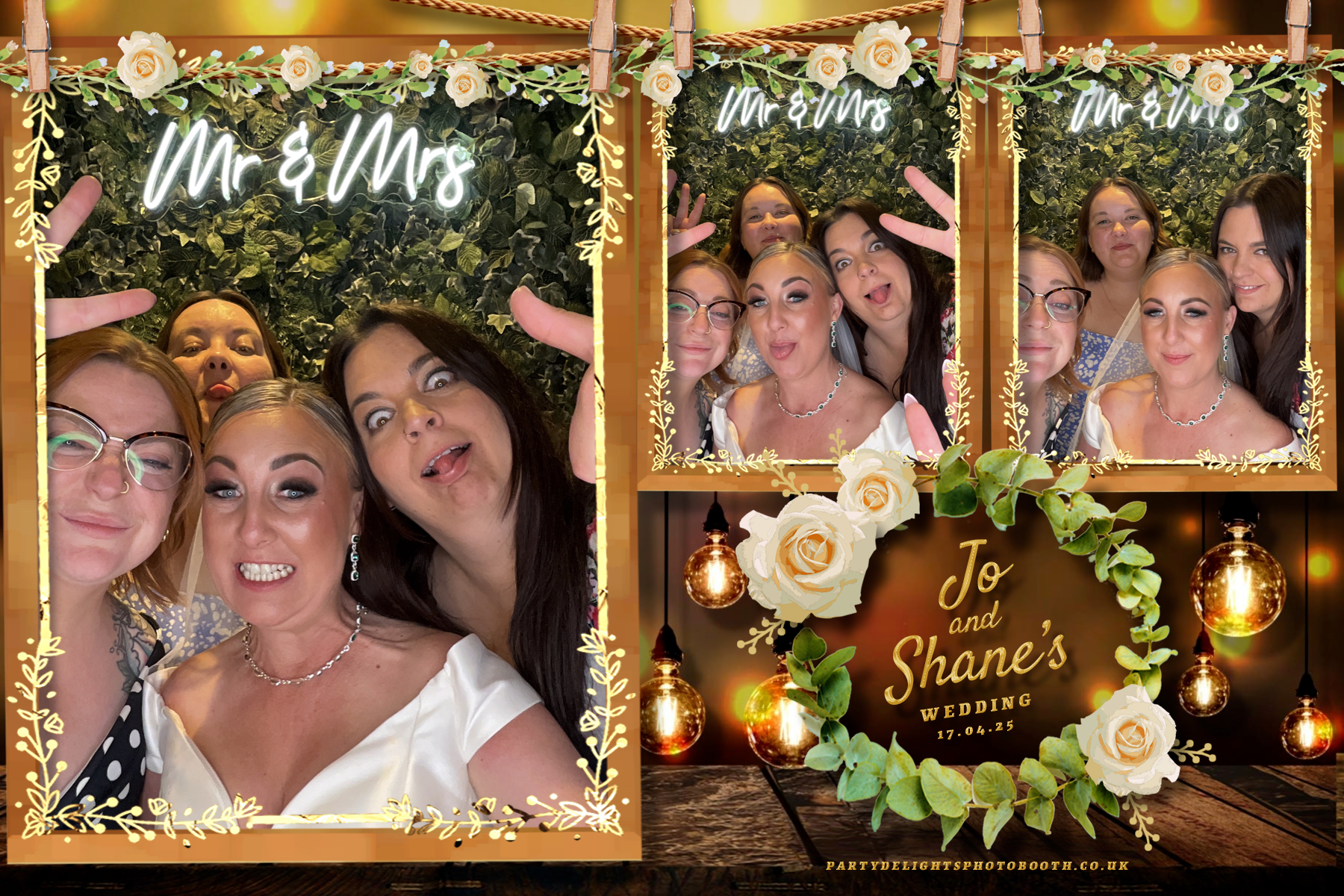 Joanne and Shane’s Wedding | View more photos from the event at gallery.partydelightsphotobooth.co.uk/u/PartyDelightsPhotoBooth/Joanne-and-Shane’s-Wedding