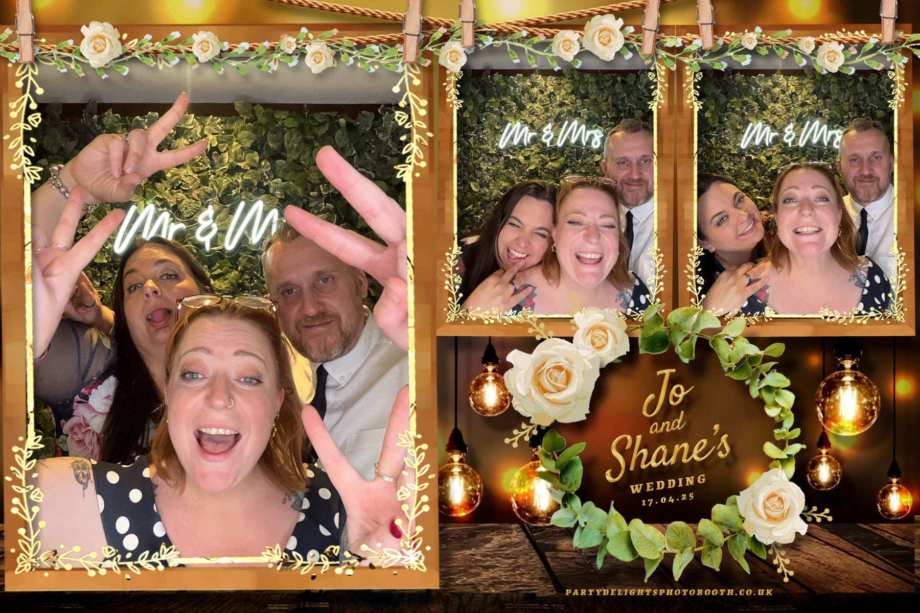 Joanne and Shane’s Wedding | View more photos from the event at gallery.partydelightsphotobooth.co.uk/u/PartyDelightsPhotoBooth/Joanne-and-Shane’s-Wedding