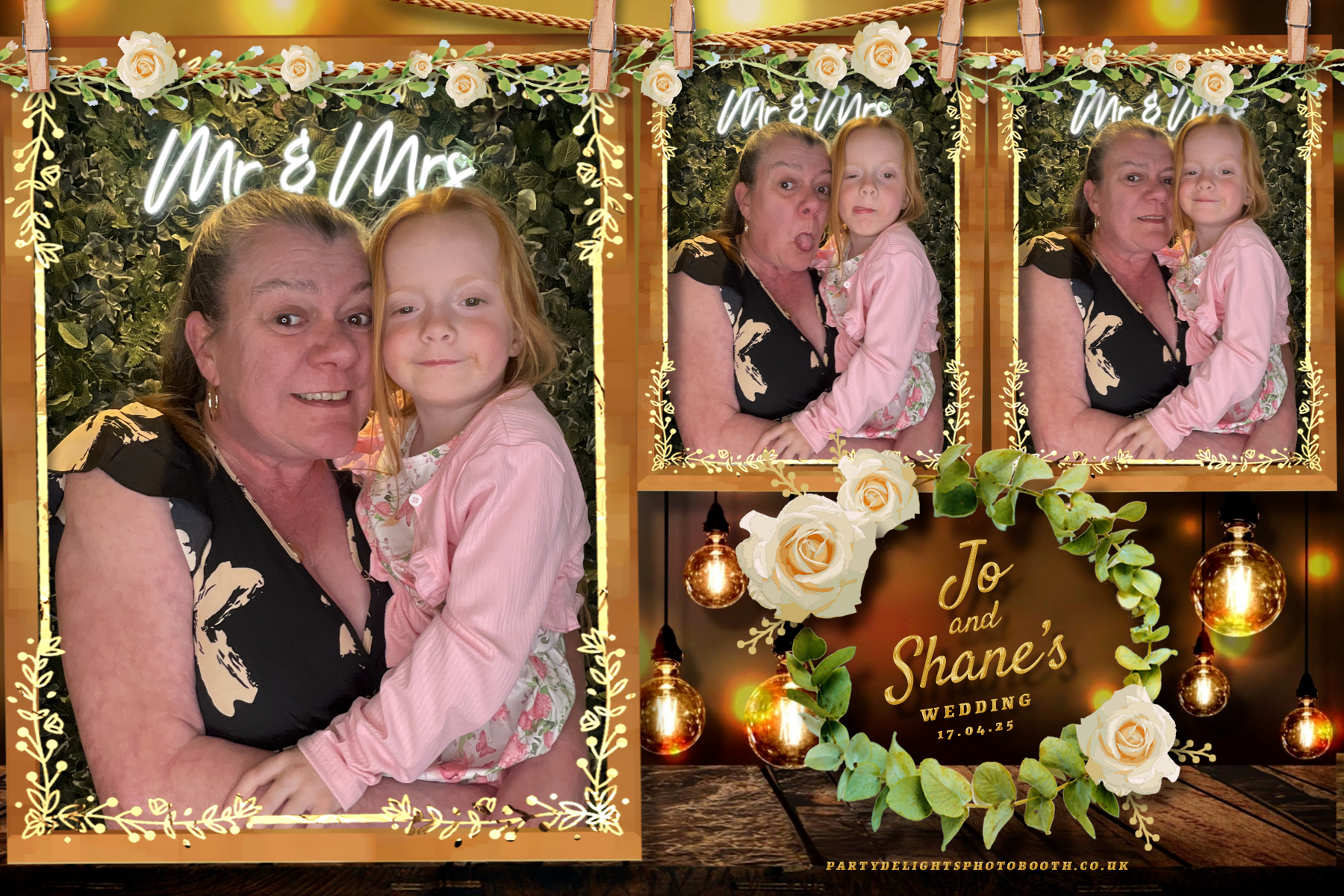 Joanne and Shane’s Wedding | View more photos from the event at gallery.partydelightsphotobooth.co.uk/u/PartyDelightsPhotoBooth/Joanne-and-Shane’s-Wedding