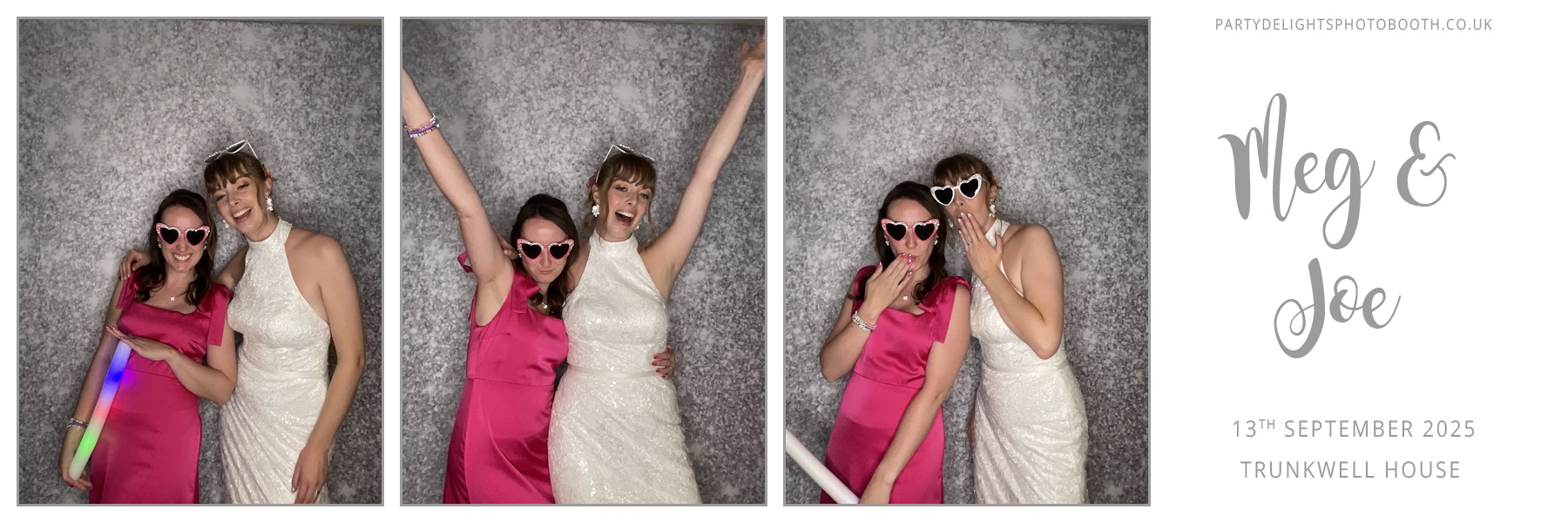 Joe and Megs Wedding | View more photos from the event at gallery.partydelightsphotobooth.co.uk/u/PartyDelightsPhotoBooth/Joe-and-Megs-Wedding