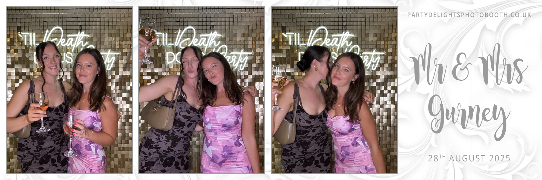 Johnie and Danielle’s wedding | View more photos from the event at gallery.partydelightsphotobooth.co.uk/u/PartyDelightsPhotoBooth/Johnie-and-Danielle’s-wedding