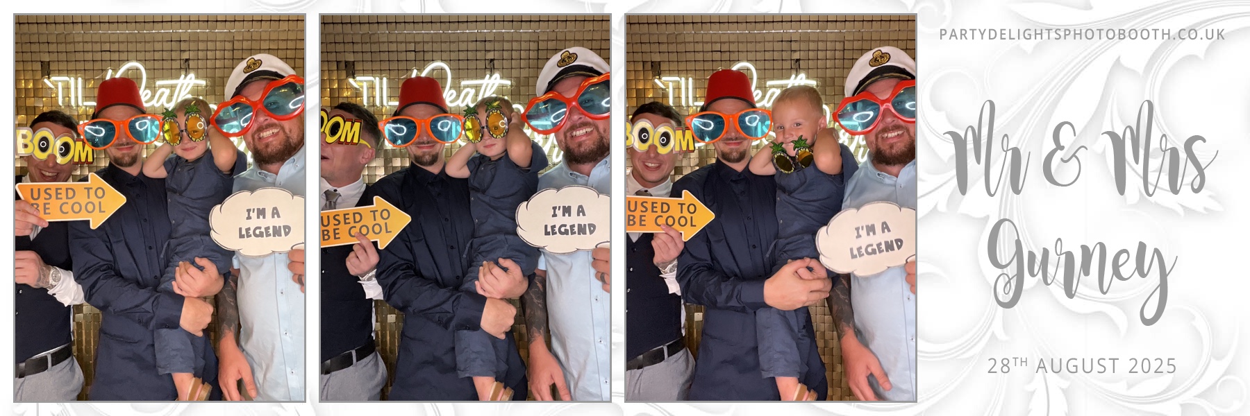 Johnie and Danielle’s wedding | View more photos from the event at gallery.partydelightsphotobooth.co.uk/u/PartyDelightsPhotoBooth/Johnie-and-Danielle’s-wedding