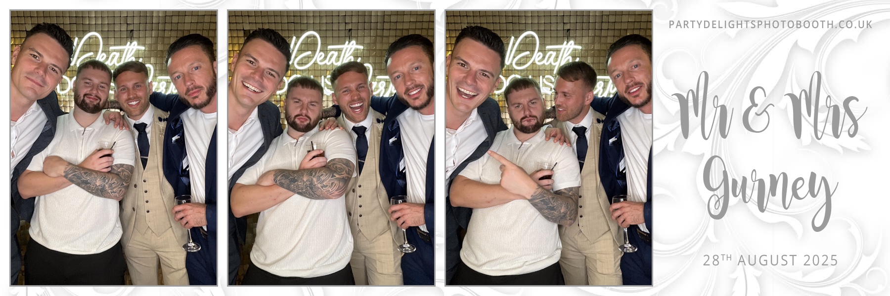 Johnie and Danielle’s wedding | View more photos from the event at gallery.partydelightsphotobooth.co.uk/u/PartyDelightsPhotoBooth/Johnie-and-Danielle’s-wedding