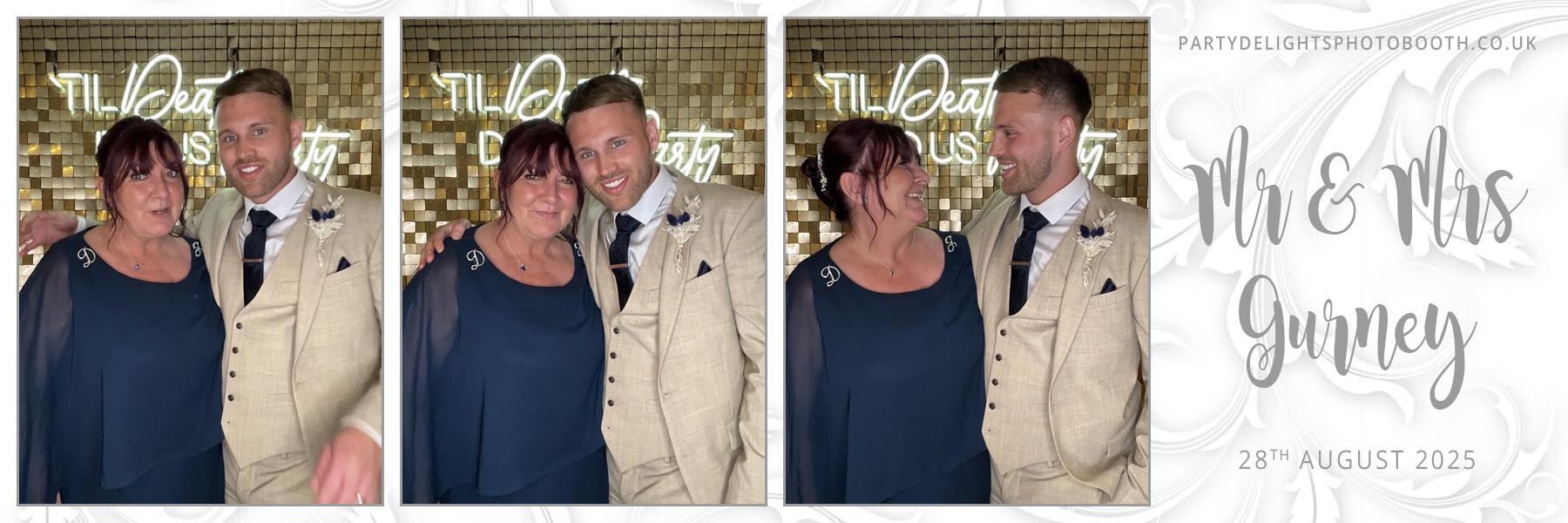 Johnie and Danielle’s wedding | View more photos from the event at gallery.partydelightsphotobooth.co.uk/u/PartyDelightsPhotoBooth/Johnie-and-Danielle’s-wedding