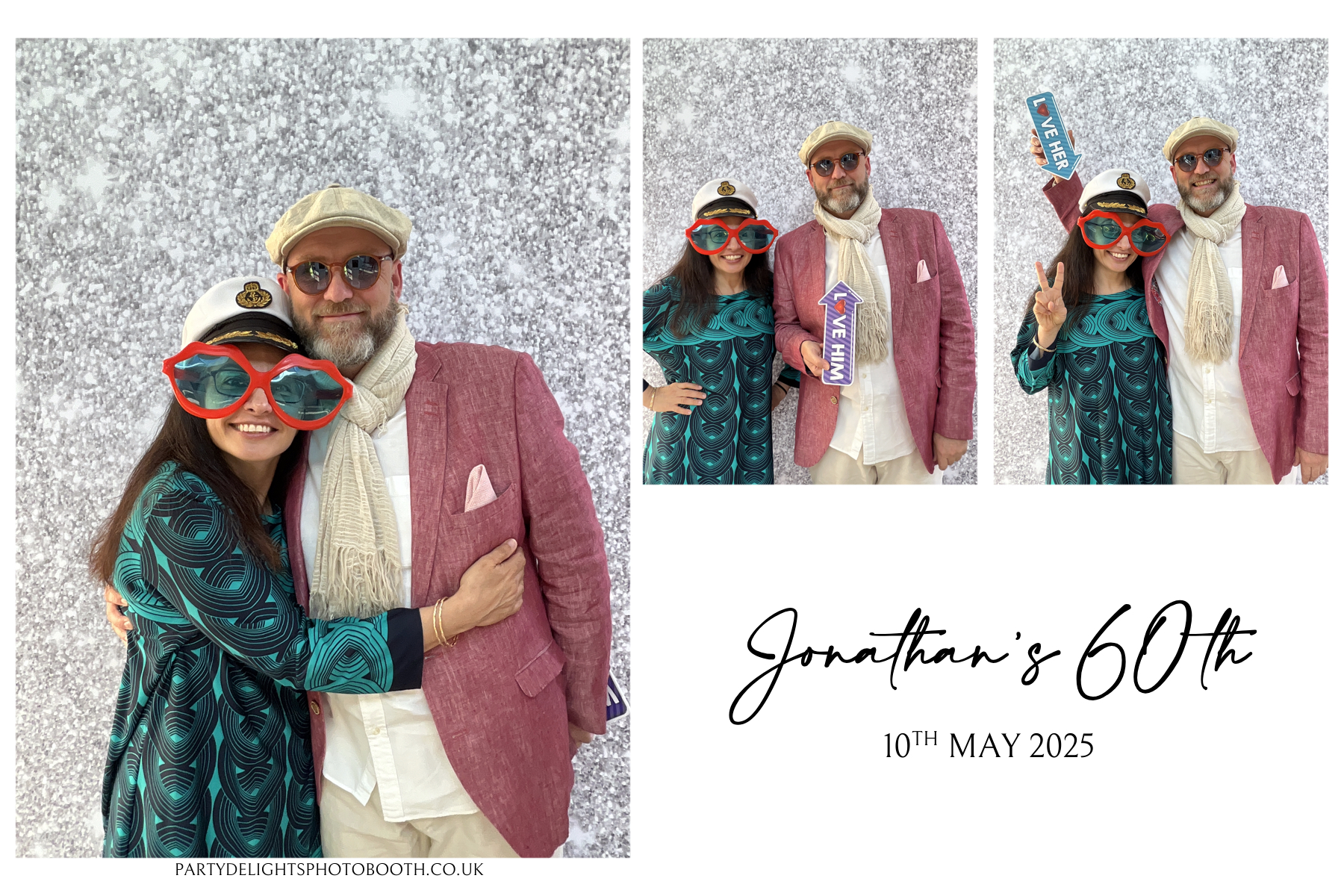 Jonathan’s 60th | View more photos from the event at gallery.partydelightsphotobooth.co.uk/u/PartyDelightsPhotoBooth/Jonathan’s-60th