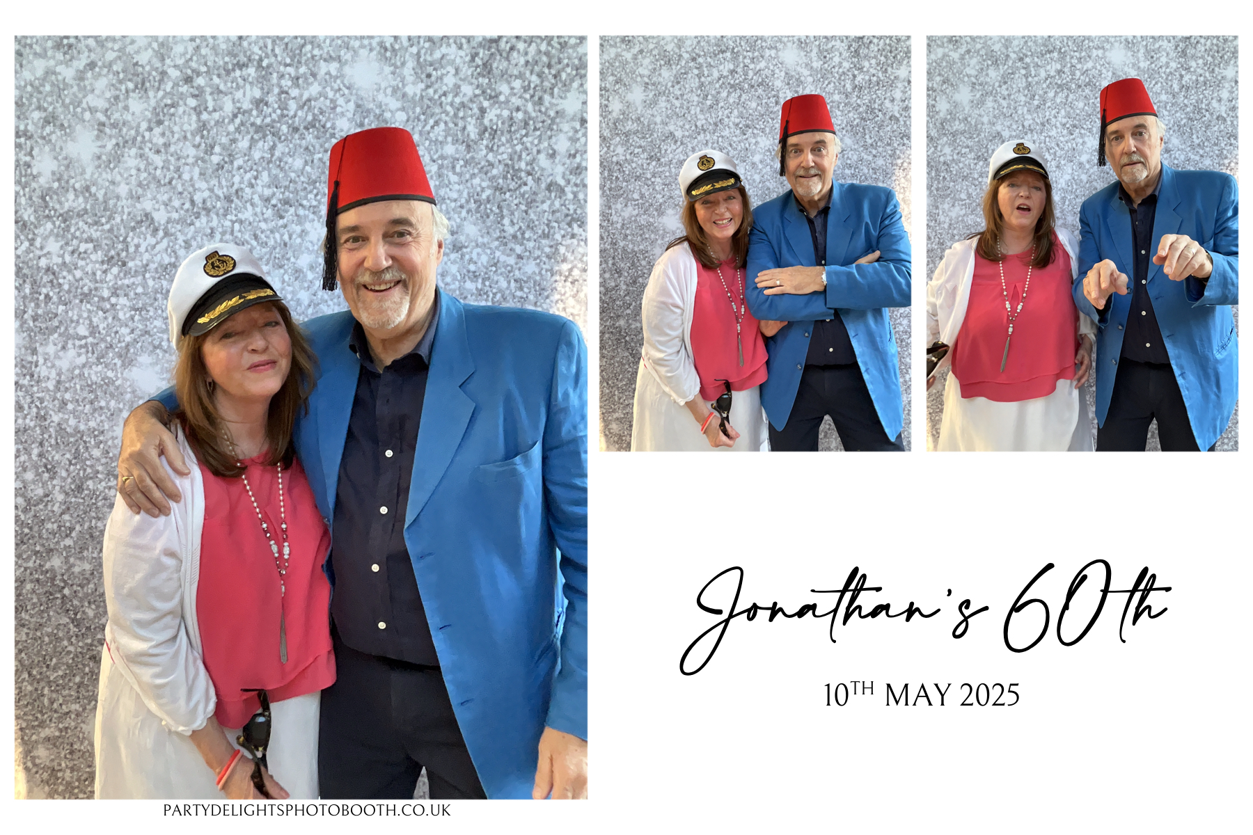 Jonathan’s 60th | View more photos from the event at gallery.partydelightsphotobooth.co.uk/u/PartyDelightsPhotoBooth/Jonathan’s-60th