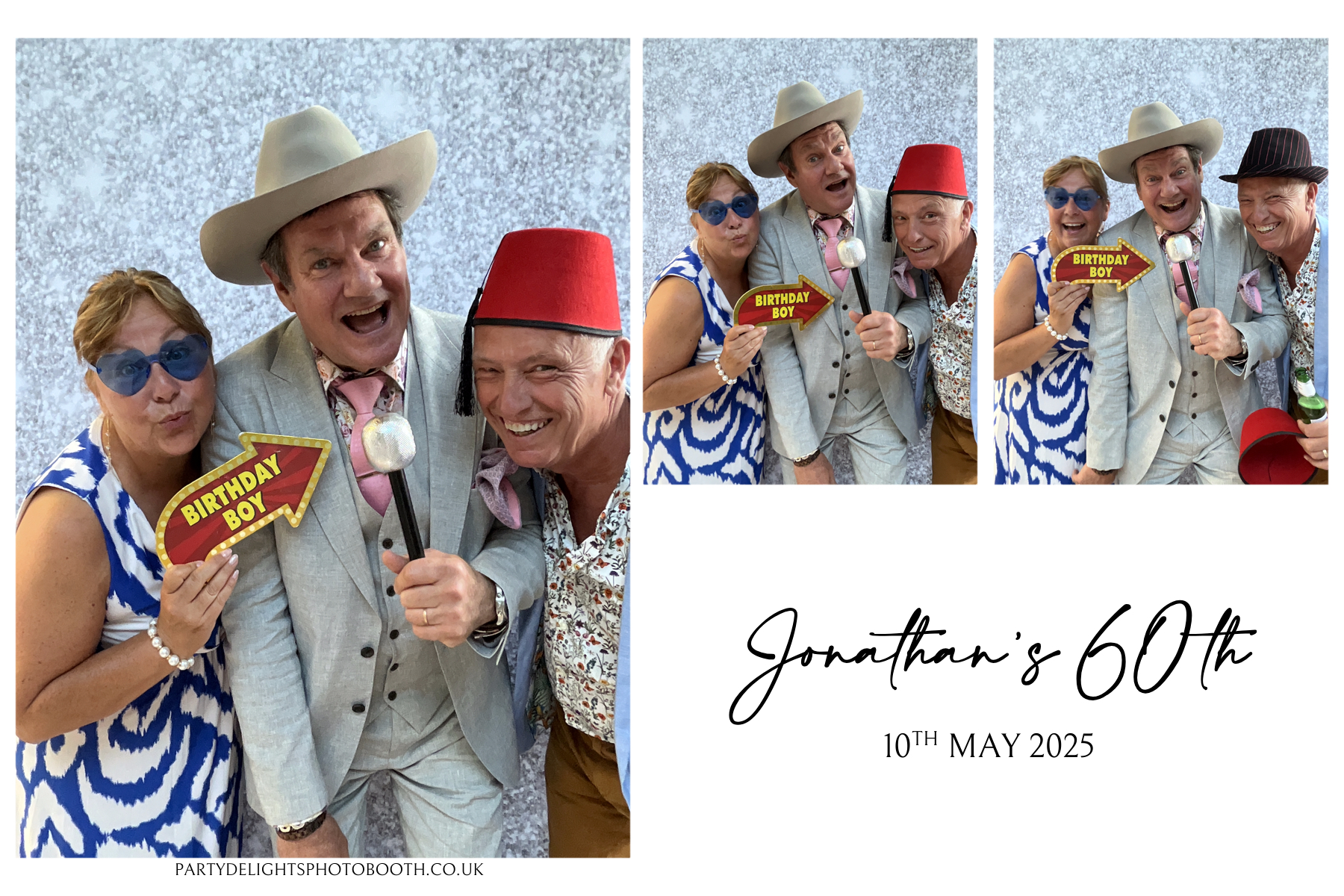 Jonathan’s 60th | View more photos from the event at gallery.partydelightsphotobooth.co.uk/u/PartyDelightsPhotoBooth/Jonathan’s-60th