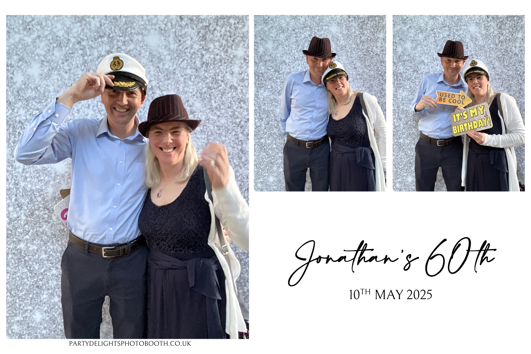 Jonathan’s 60th | View more photos from the event at gallery.partydelightsphotobooth.co.uk/u/PartyDelightsPhotoBooth/Jonathan’s-60th