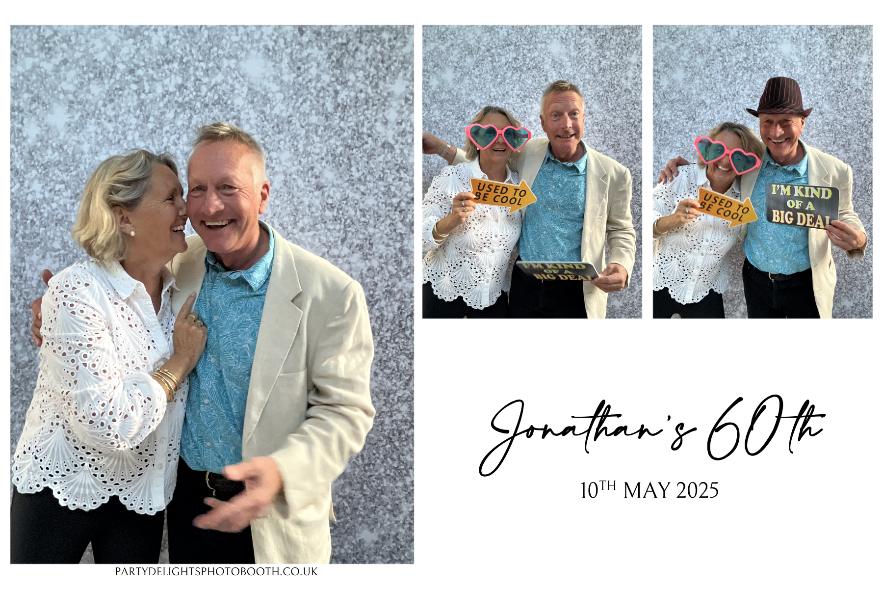 Jonathan’s 60th | View more photos from the event at gallery.partydelightsphotobooth.co.uk/u/PartyDelightsPhotoBooth/Jonathan’s-60th