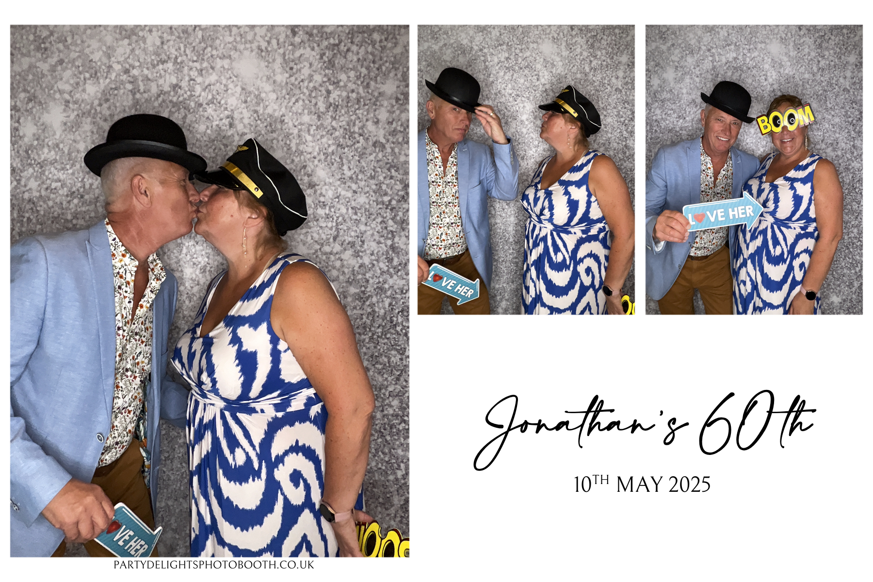 Jonathan’s 60th | View more photos from the event at gallery.partydelightsphotobooth.co.uk/u/PartyDelightsPhotoBooth/Jonathan’s-60th