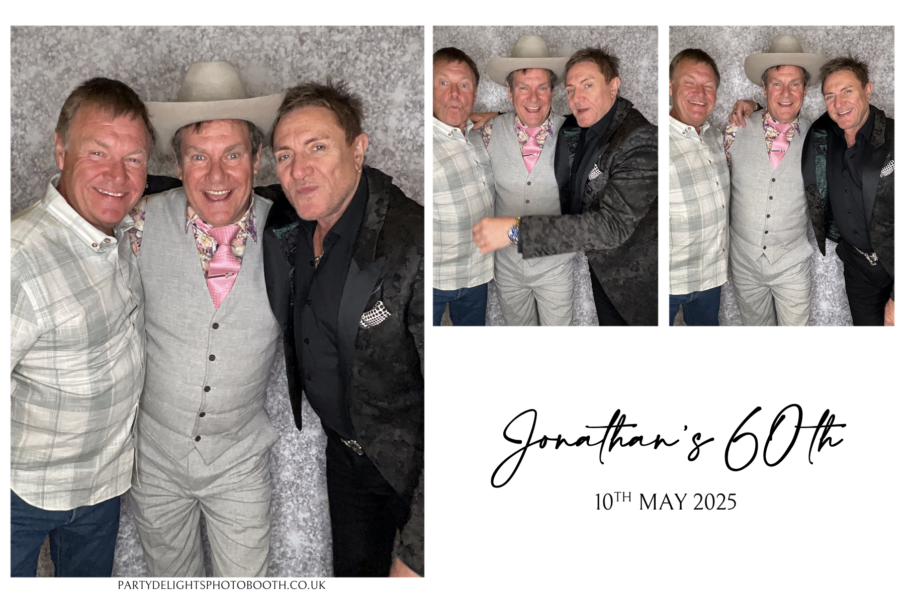 Jonathan’s 60th | View more photos from the event at gallery.partydelightsphotobooth.co.uk/u/PartyDelightsPhotoBooth/Jonathan’s-60th