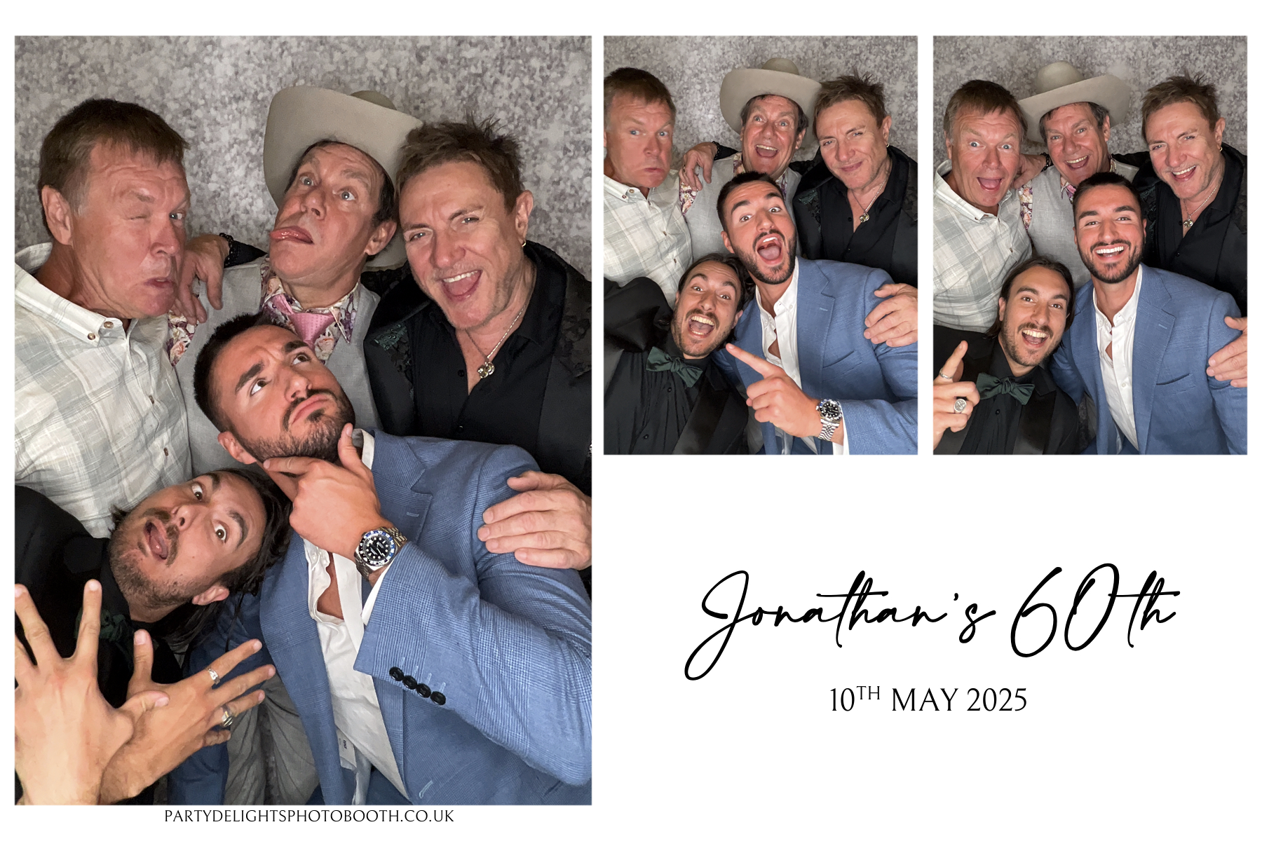 Jonathan’s 60th | View more photos from the event at gallery.partydelightsphotobooth.co.uk/u/PartyDelightsPhotoBooth/Jonathan’s-60th
