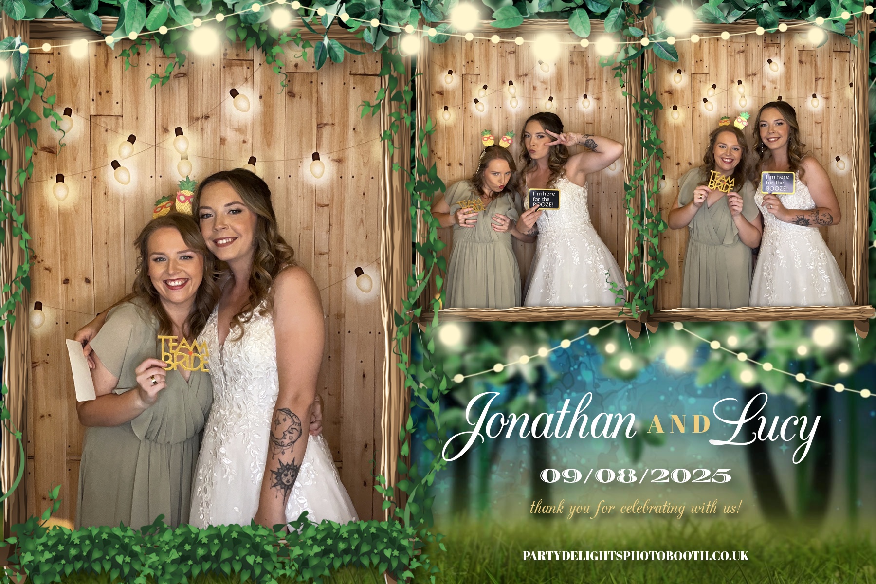 Jonny and Lucy’s Wedding | View more photos from the event at gallery.partydelightsphotobooth.co.uk/u/PartyDelightsPhotoBooth/Jonny-and-Lucy’s-Wedding