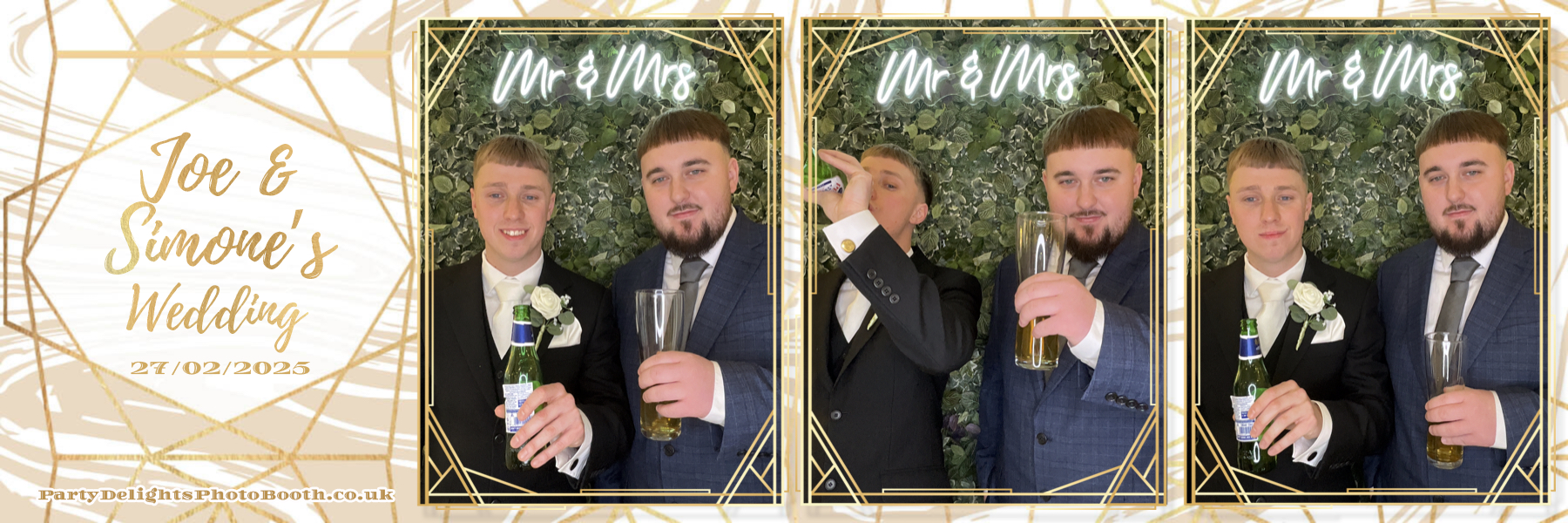 Joseph and Simones Wedding | View more photos from the event at gallery.partydelightsphotobooth.co.uk/u/PartyDelightsPhotoBooth/Joseph-and-Simones-Wedding