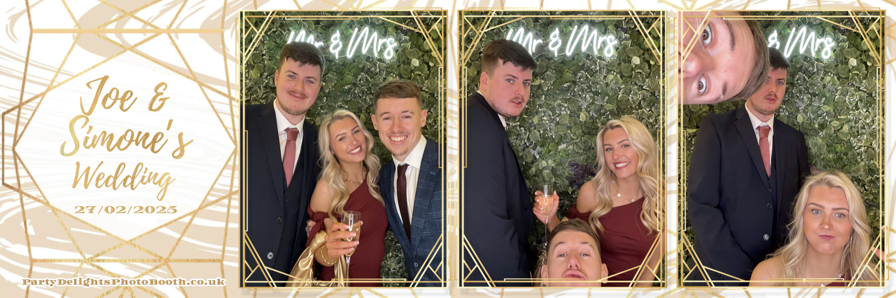 Joseph and Simones Wedding | View more photos from the event at gallery.partydelightsphotobooth.co.uk/u/PartyDelightsPhotoBooth/Joseph-and-Simones-Wedding