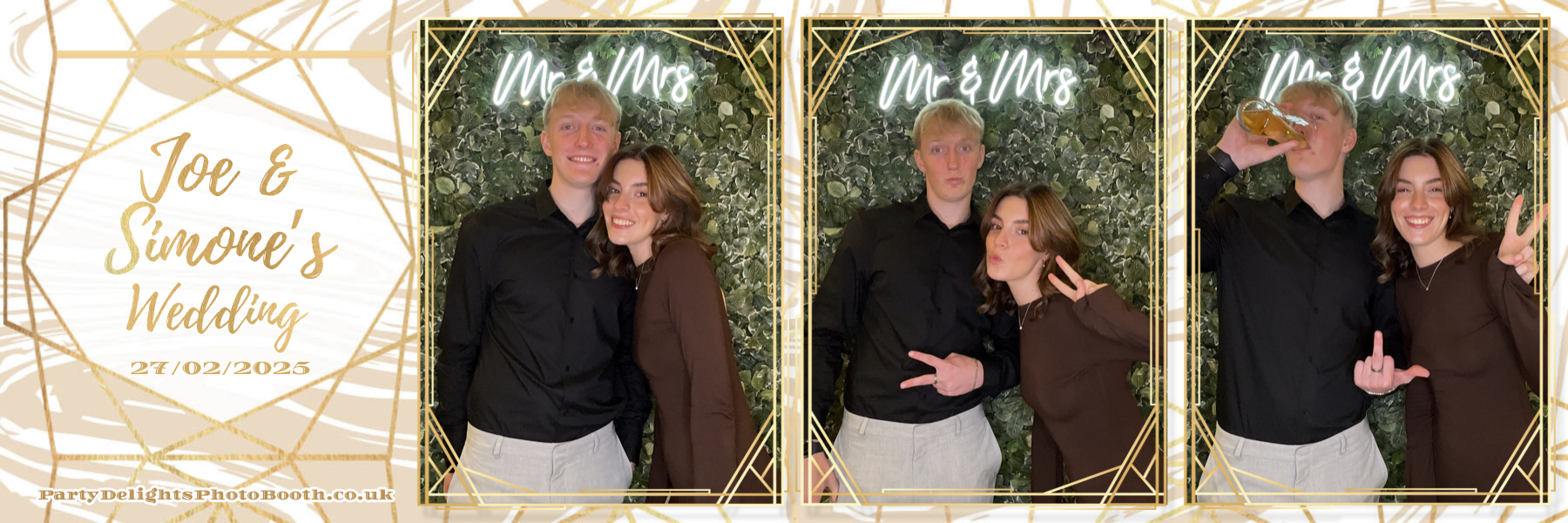 Joseph and Simones Wedding | View more photos from the event at gallery.partydelightsphotobooth.co.uk/u/PartyDelightsPhotoBooth/Joseph-and-Simones-Wedding