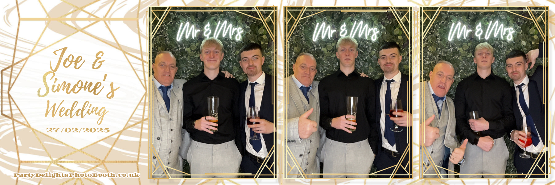 Joseph and Simones Wedding | View more photos from the event at gallery.partydelightsphotobooth.co.uk/u/PartyDelightsPhotoBooth/Joseph-and-Simones-Wedding