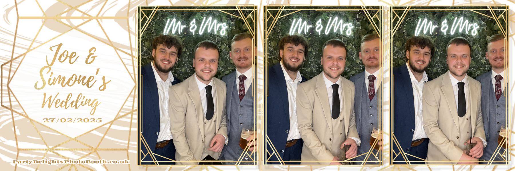 Joseph and Simones Wedding | View more photos from the event at gallery.partydelightsphotobooth.co.uk/u/PartyDelightsPhotoBooth/Joseph-and-Simones-Wedding