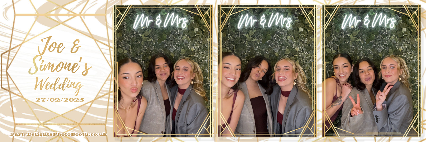 Joseph and Simones Wedding | View more photos from the event at gallery.partydelightsphotobooth.co.uk/u/PartyDelightsPhotoBooth/Joseph-and-Simones-Wedding