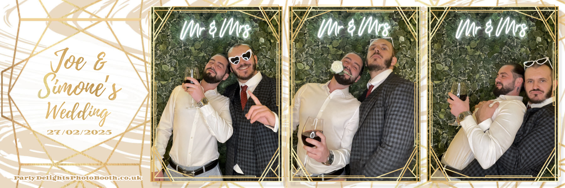 Joseph and Simones Wedding | View more photos from the event at gallery.partydelightsphotobooth.co.uk/u/PartyDelightsPhotoBooth/Joseph-and-Simones-Wedding