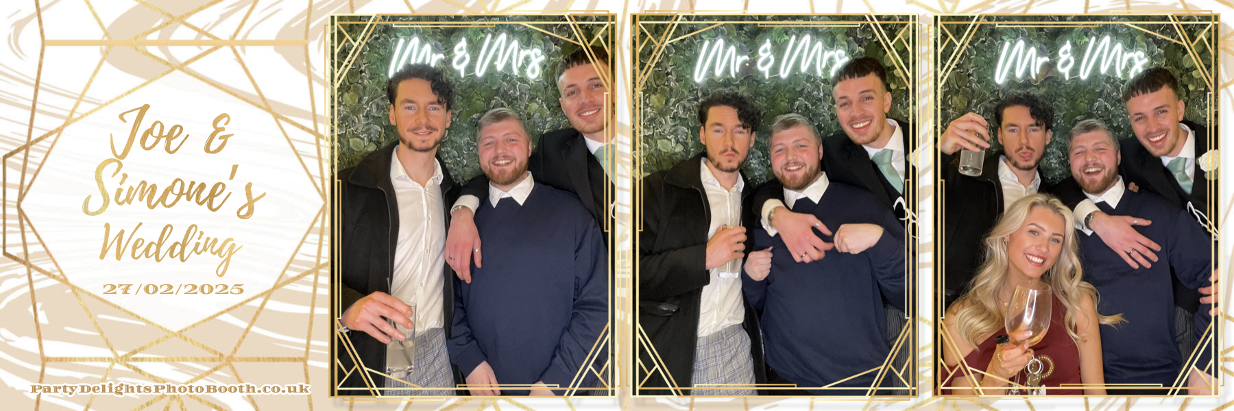 Joseph and Simones Wedding | View more photos from the event at gallery.partydelightsphotobooth.co.uk/u/PartyDelightsPhotoBooth/Joseph-and-Simones-Wedding