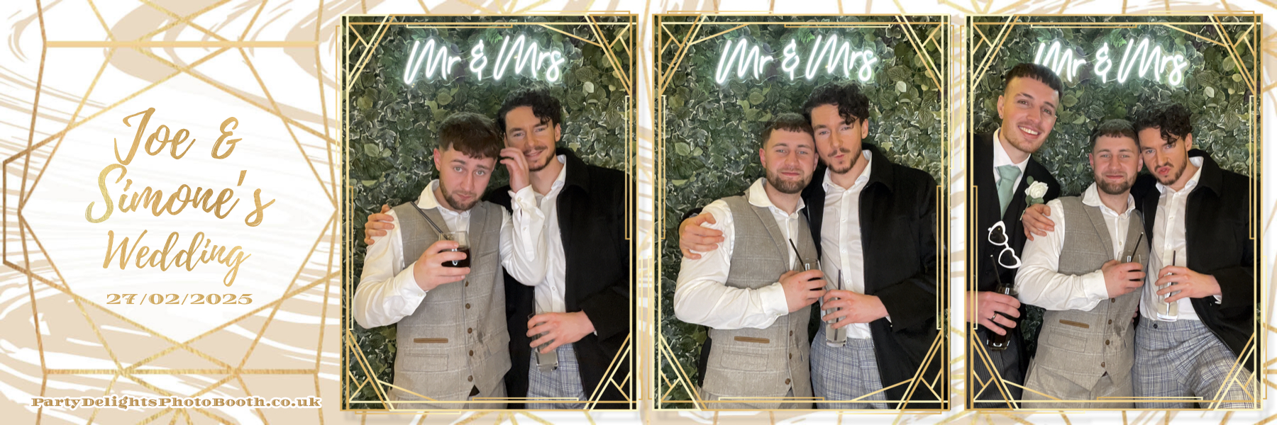 Joseph and Simones Wedding | View more photos from the event at gallery.partydelightsphotobooth.co.uk/u/PartyDelightsPhotoBooth/Joseph-and-Simones-Wedding