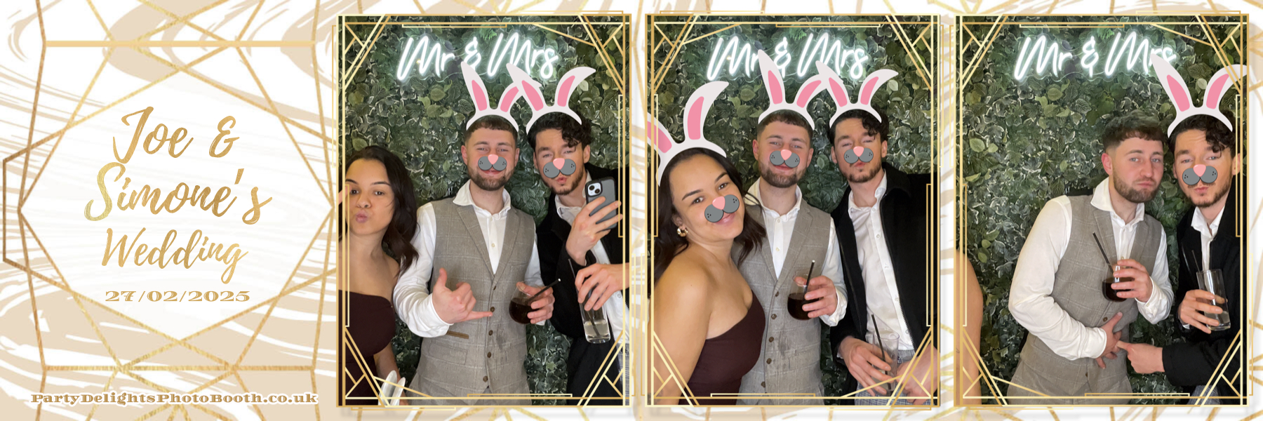 Joseph and Simones Wedding | View more photos from the event at gallery.partydelightsphotobooth.co.uk/u/PartyDelightsPhotoBooth/Joseph-and-Simones-Wedding