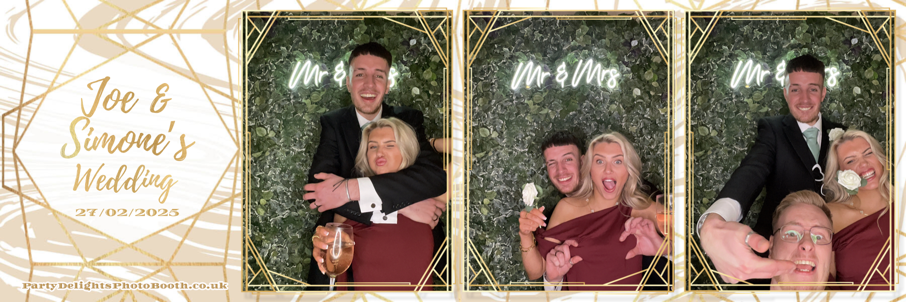 Joseph and Simones Wedding | View more photos from the event at gallery.partydelightsphotobooth.co.uk/u/PartyDelightsPhotoBooth/Joseph-and-Simones-Wedding
