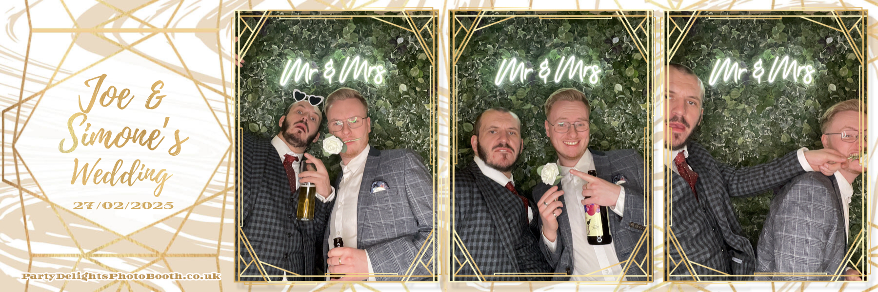 Joseph and Simones Wedding | View more photos from the event at gallery.partydelightsphotobooth.co.uk/u/PartyDelightsPhotoBooth/Joseph-and-Simones-Wedding