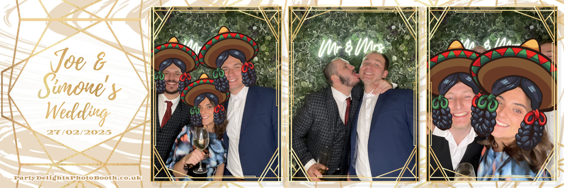 Joseph and Simones Wedding | View more photos from the event at gallery.partydelightsphotobooth.co.uk/u/PartyDelightsPhotoBooth/Joseph-and-Simones-Wedding